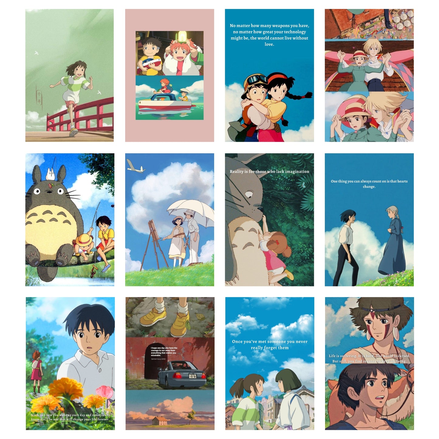 Anime Movies Collection Posters