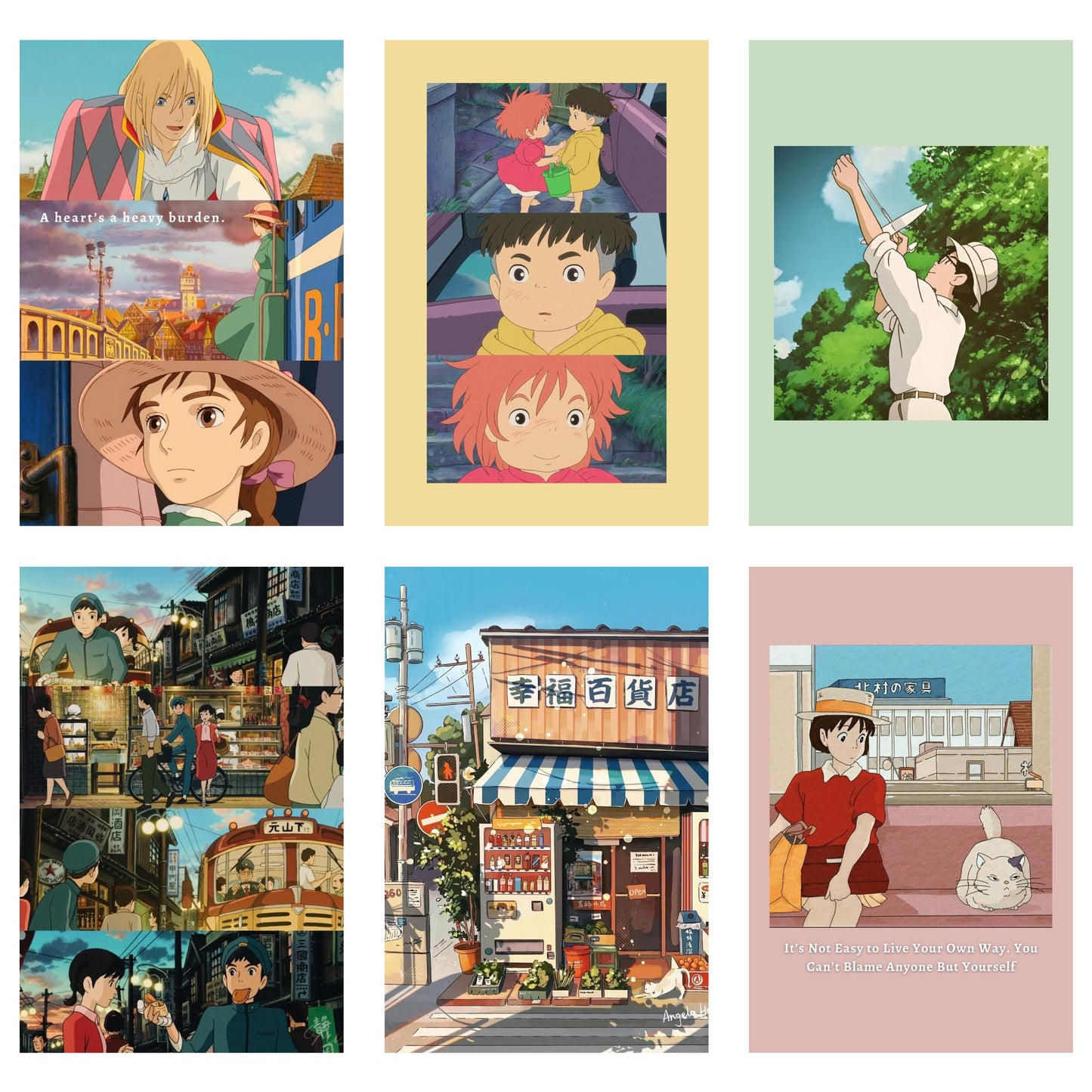 Anime Movies Collection Posters