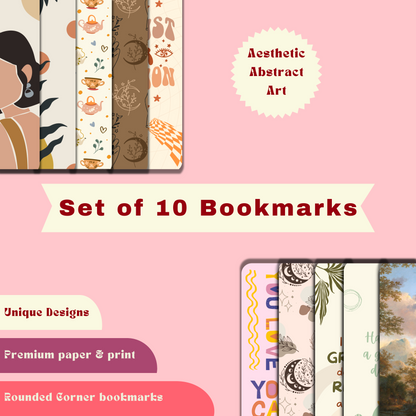 Abstract Art Bookmarks